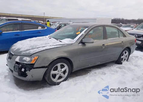 2007 Hyundai Sonata Limited/Se V6 z USA, uszkodzony, nr VIN 5NPEU46F07H199531